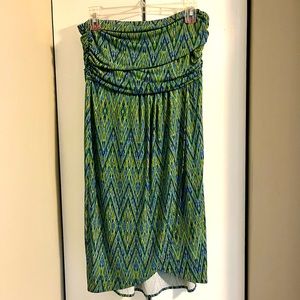 JLo Strapless Dress Size Medium